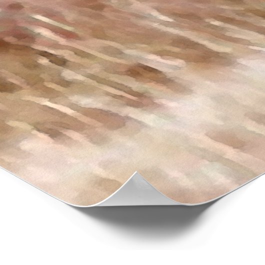 Poster en aquarelle Paint Horse (Coin)