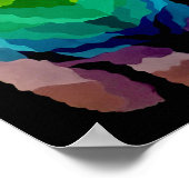 Poster en arc-en-ciel Pepita (Coin)