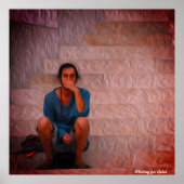 Poster En attendant Godot (Devant)