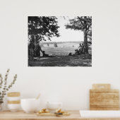 Poster En attente de guerre, 1862 (Cuisine)