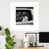 Poster En attente de la photo Driver par Linda Becker (Bureau à domicile)