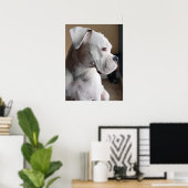 Poster En attente : La boîte blanche (Bureau à domicile)
