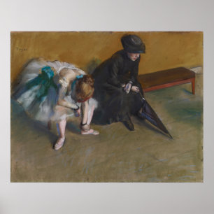 Poster En attente par Edgar Degas