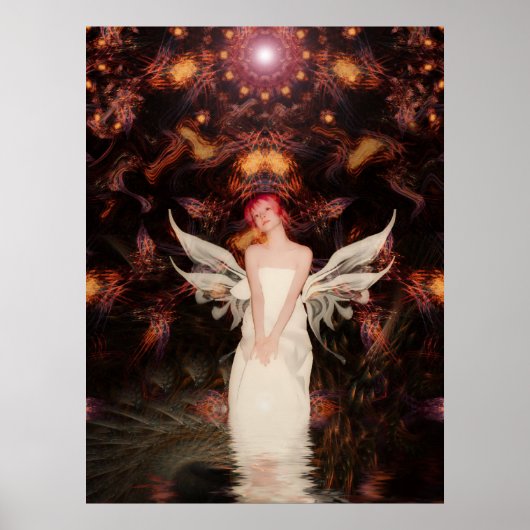 Poster En attente Pixie Girl Print (Devant)