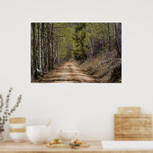 Poster En bas de la route (Cuisine)