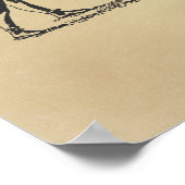 Poster en boîte vintage (Coin)