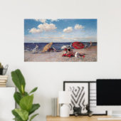 Poster En bord de mer, 1892 (Bureau à domicile)