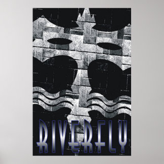 Poster en briques de Riverfly