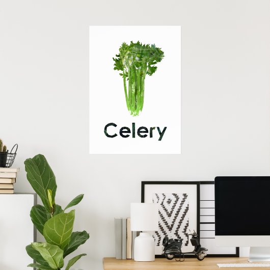 Poster En - Celery (Bureau à domicile)