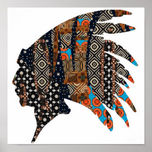 Poster en chef des Amérindiens