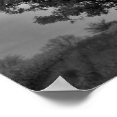 Poster en chêne noir et blanc Imprimer (Coin)