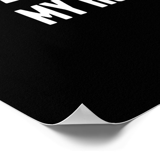 Poster En Christ seul" Bold Hope Inspiration (Coin)