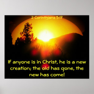 Poster En Christ vous êtes une nouvelle création