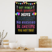 Poster en classe Motivational pour la classe (Cuisine)