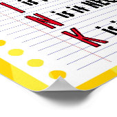 Poster en classe Poster Pensez Poster Éducatif (Coin)