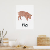 Poster En - Cochon (Cuisine)