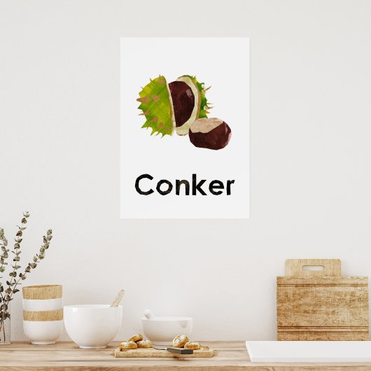 Poster En - Conker (Cuisine)