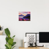 Poster en coton de l'Alaska (Bureau à domicile)
