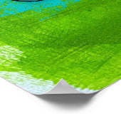 Poster en coton Swab Peinture murale - Amusante sa (Coin)