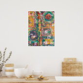 Poster en cuir 18 x 24 (Cuisine)