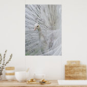 Poster en dentelle blanche (Cuisine)