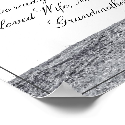 Poster En deuil silencieux - arbre sur la prairie (Coin)