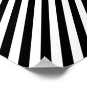 Poster en diagonale noir et blanc 12x12 (Coin)