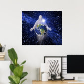 Poster En Dieu, nous faisons confiance (Bureau à domicile)
