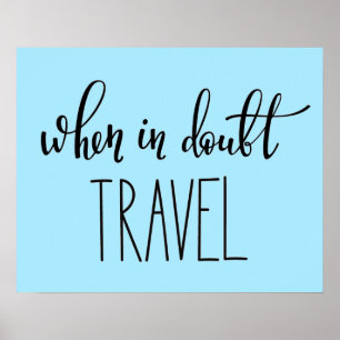 Poster En Doubt Travel