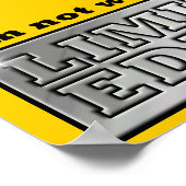 Poster en édition limitée (Coin)