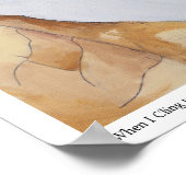 Poster en édition limitée "Quand je m'accroche à v (Coin)