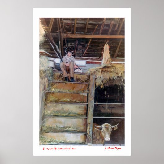 Poster En el pajar (Devant)