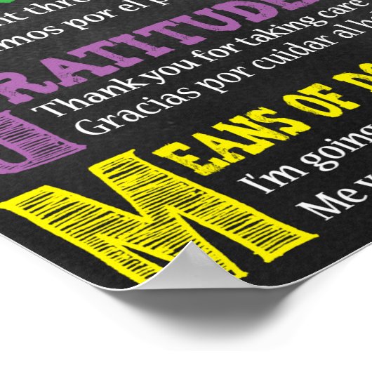 Poster en espagnol (Coin)