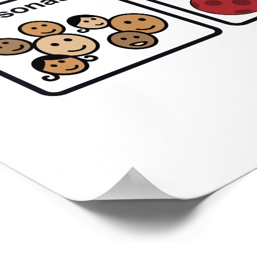 Poster en espagnol (Coin)