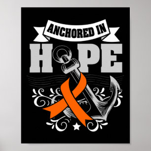 Poster En espoir Leucémie Cancer Sensibilisation Cadeaux