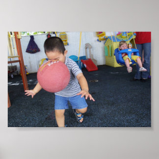 Poster En face Carte de voeux