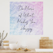 Poster En faire plus (Cuisine)