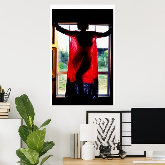 Poster En fin d'après-midi, Basse-Californie (Bureau à domicile)