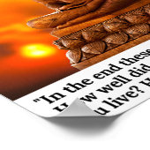 Poster En fin de compte, ces choses ont de l'importance - (Coin)