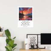 Poster En fin de compte Citer la sagesse motivationnelle (Bureau à domicile)