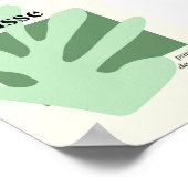 Poster en forme inspiré de Matisse (Coin)