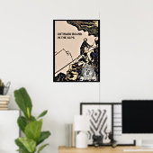 Poster en gras du projet (Bureau à domicile)