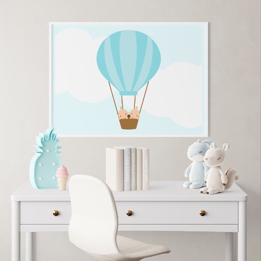 Poster En haut, en haut et en bas ! Twin Boys Children's 