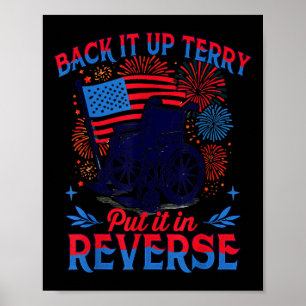 Poster En Juillet Vétéran De Soutenir Son Terry Haut Plac