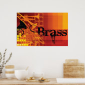 Poster en laiton (Cuisine)