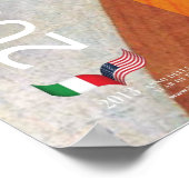 Poster en langue italienne et littérature (Coin)