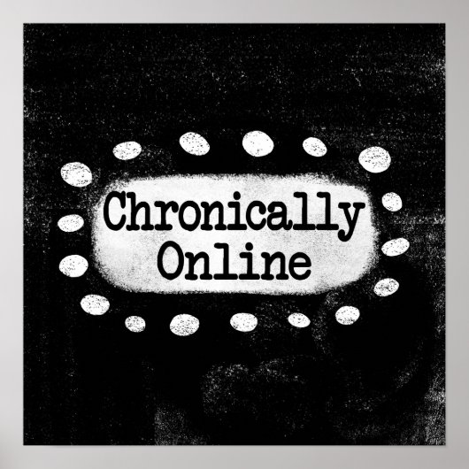 Poster En Ligne Chronique Wall Art (Devant)