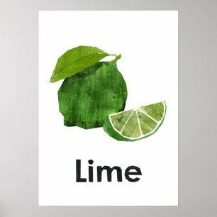 Poster En - Lime