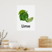 Poster En - Lime (Cuisine)