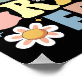 Poster En Ma 9E Ère De Classe, Retour À L'École (Coin)